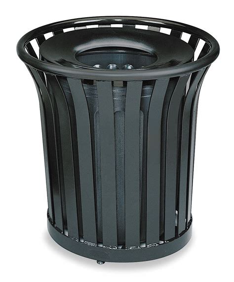 metal garbage box|50 gallon metal trash can.